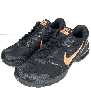NIKE Torch 4 Max Air Black Athletic Sneakers Women
